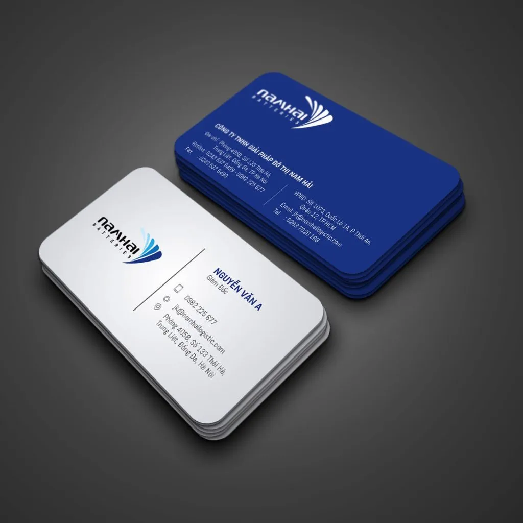 Mẫu in card visit có thiết kế bo góc độc đáo Mẫu in card visit có thiết kế bo góc độc đáo