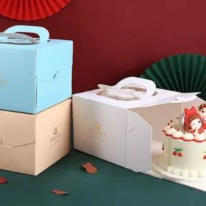 Mẫu in hộp giấy đựng bánh sinh nhật