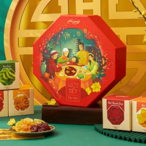 Mẫu in hộp giấy đựng hoa quả sấy