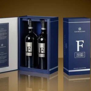 Mẫu in hộp giấy đựng rượu cao cấp