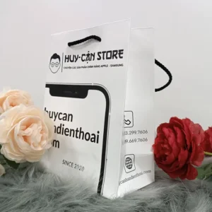 Mẫu in túi giấy đựng điện thoại