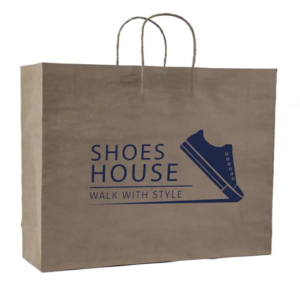 Mẫu in túi giấy shop giày dép