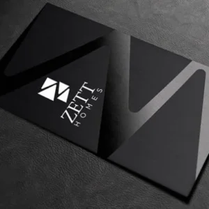 In name card phủ UV