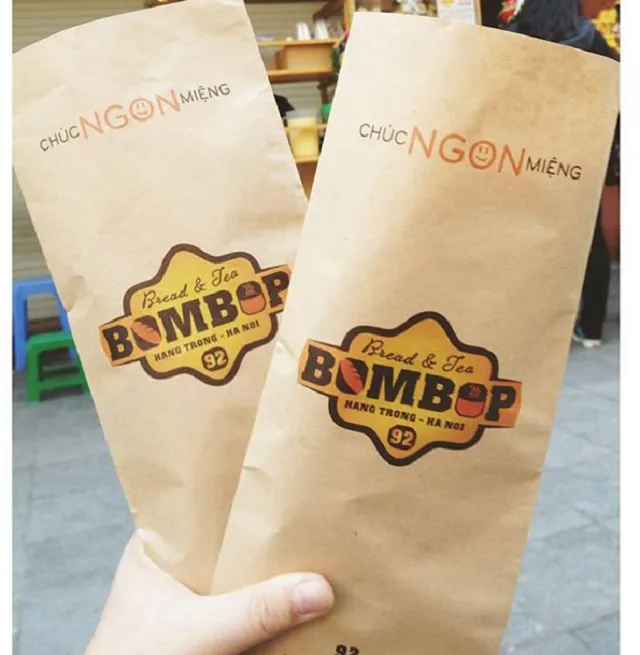 Mẫu túi Kraft đựng bánh mì