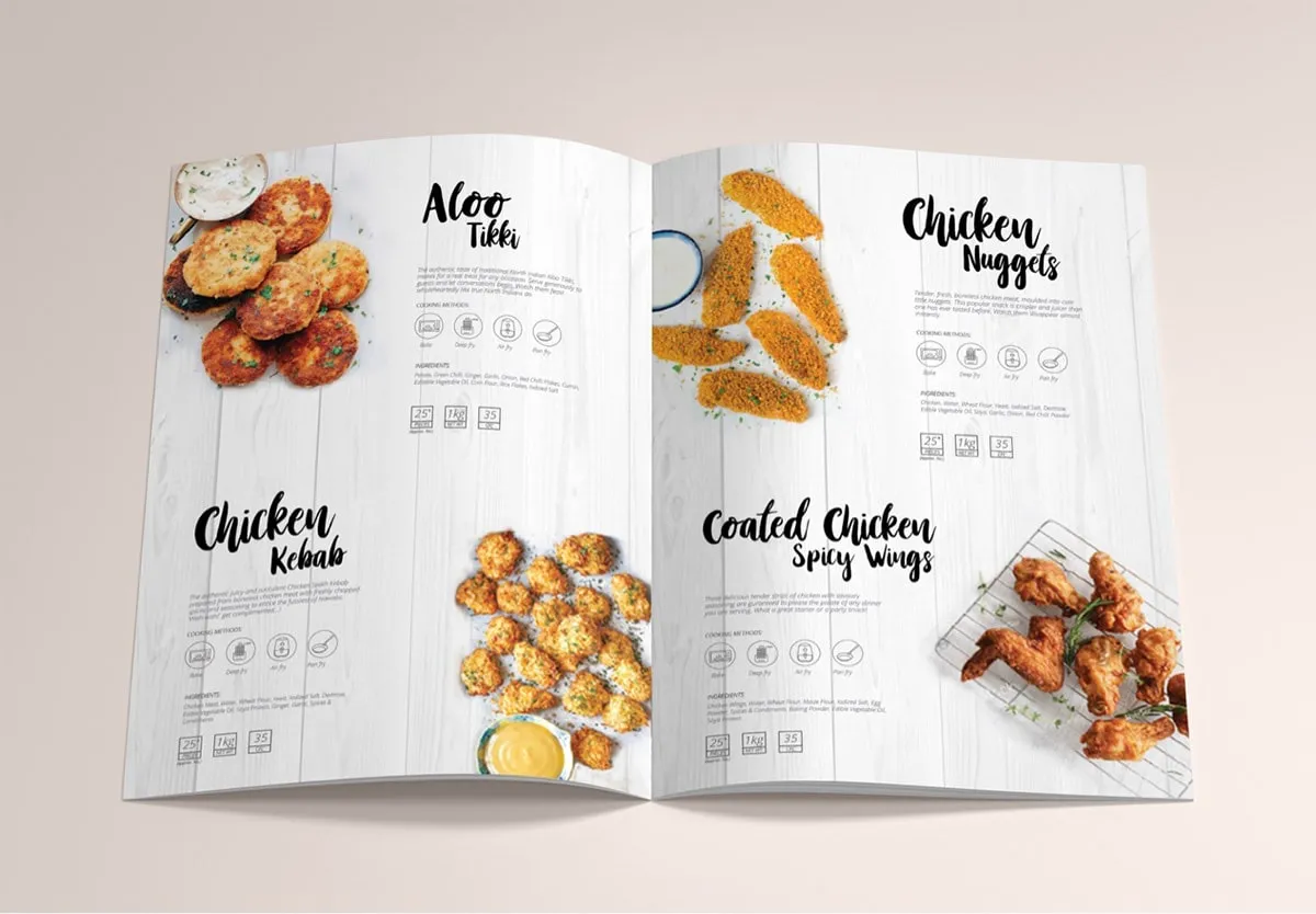 Mẫu in catalogue giới thiệu sản phẩm