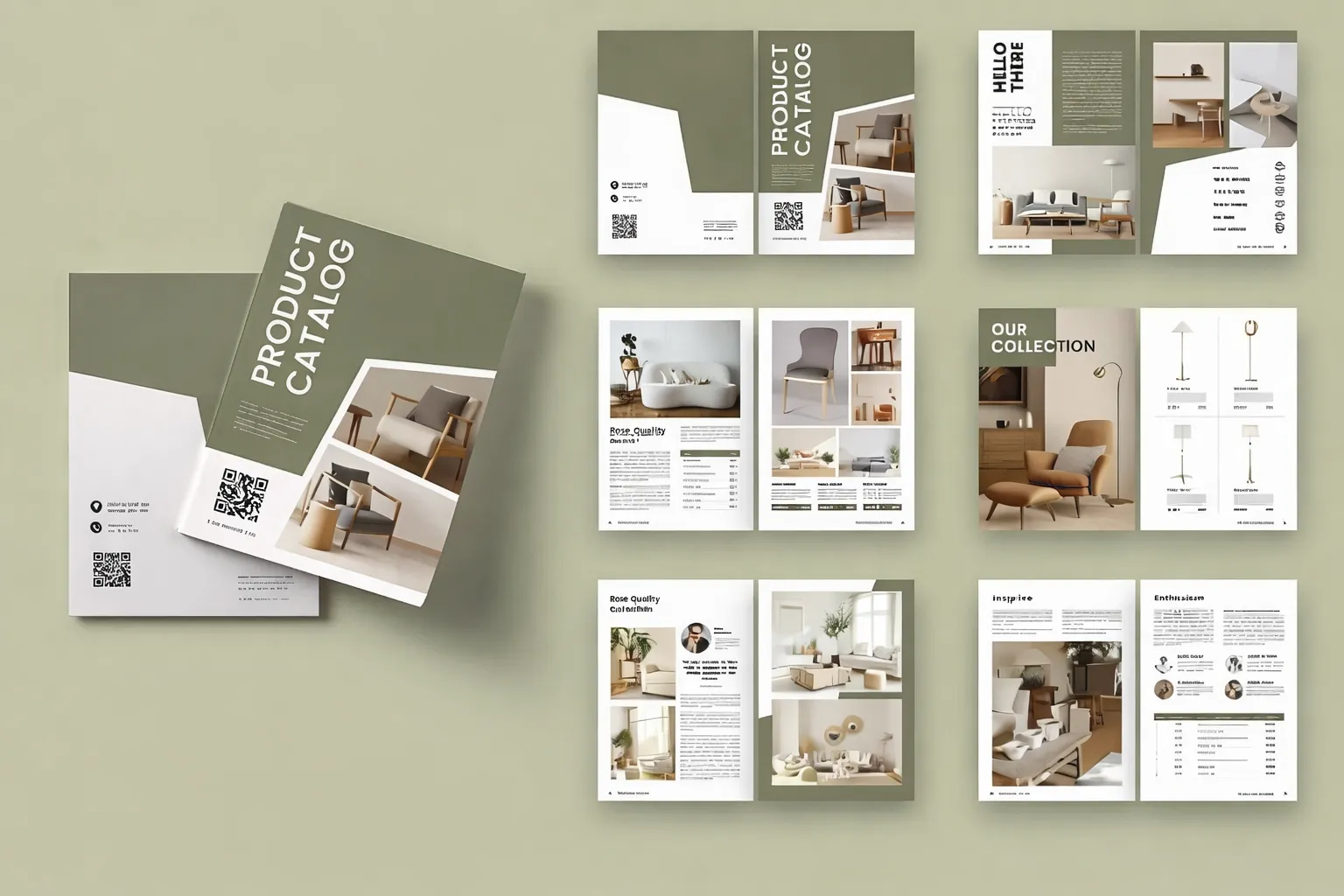 Mẫu in catalogue nội thất