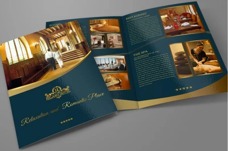 Mẫu in catalogue Khách Sạn Chuyên Nghiệp
