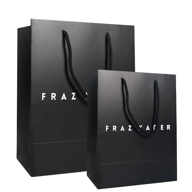 Mẫu túi giấy cho thương hiệu Frazkader